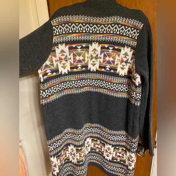 Vintage ladies open cardigan with pockets, size L by Signature Studio - Picture 16 of 17